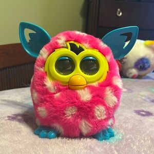 Furbee Hasbro Boom Pink and White Polka Dots